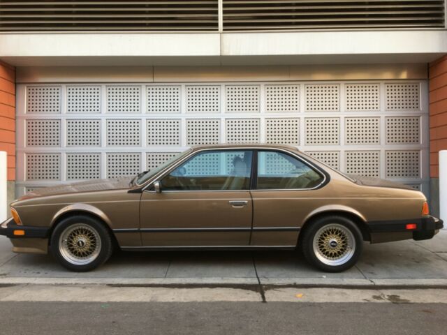 1984 BAHAMA BEIGE BMW 6-Series Coupe