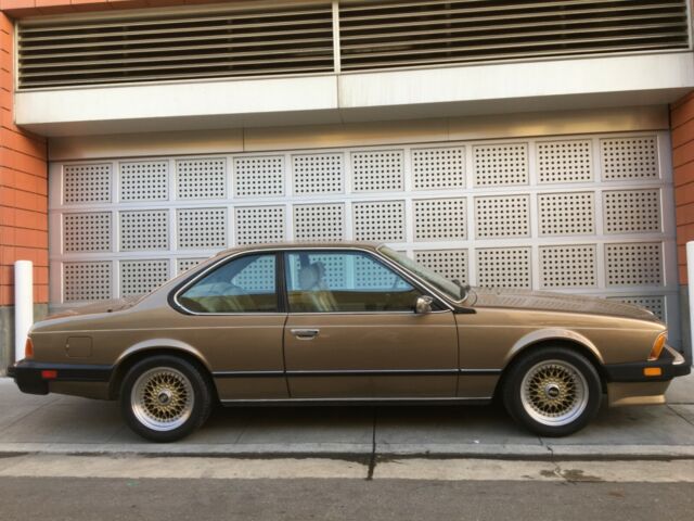 1984 BAHAMA BEIGE BMW 6-Series Coupe
