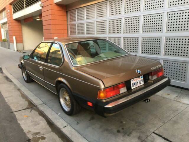 1984 BAHAMA BEIGE BMW 6-Series Coupe