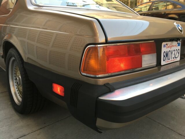 1984 BAHAMA BEIGE BMW 6-Series Coupe