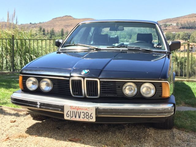 1984 BMW 7-Series Sedan