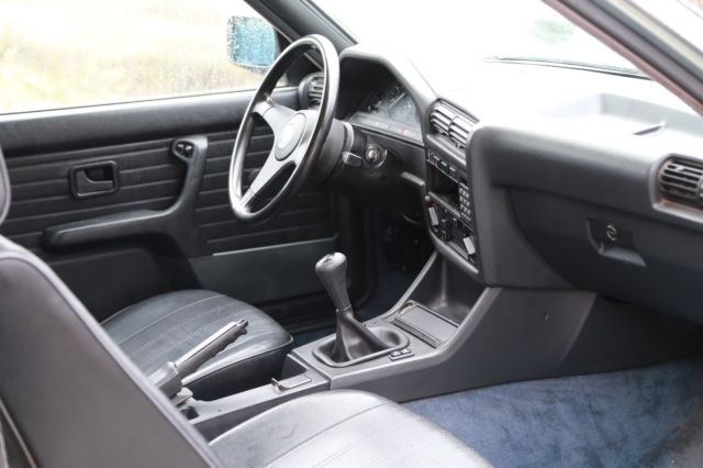 1984 Black BMW 3-Series Coupe