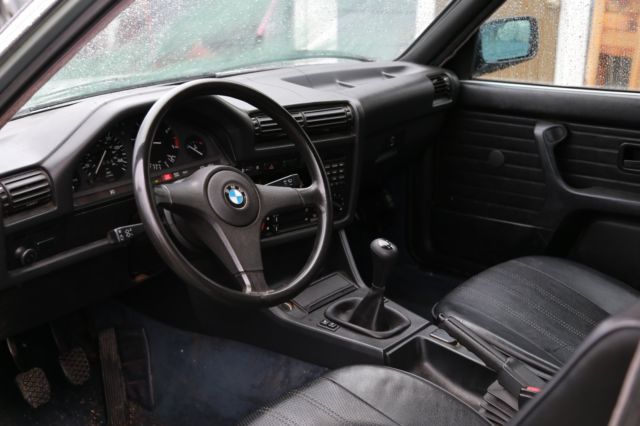 1984 Black BMW 3-Series Coupe