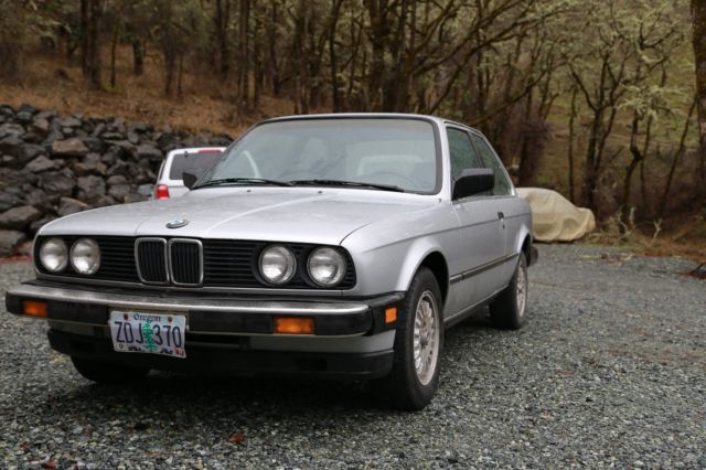 1984 Black BMW 3-Series Coupe