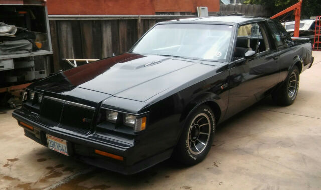 1984 Black Buick Grand National Coupe
