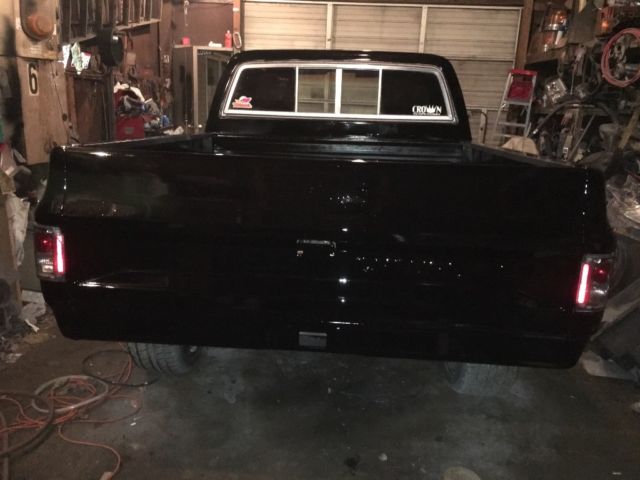 1984 Black Chevrolet C-10 Standard Cab Pickup