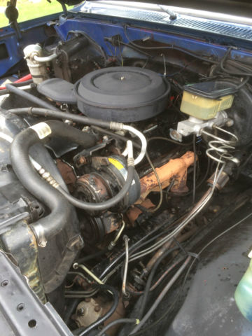 1984 Blue Chevrolet C-10 Standard Cab Pickup