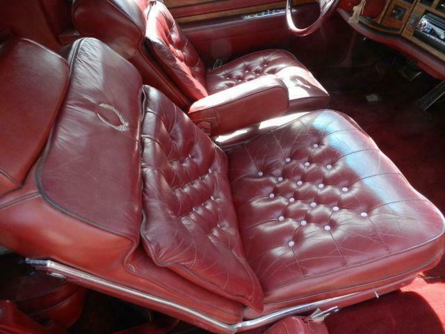 1984 White Cadillac Eldorado CONV