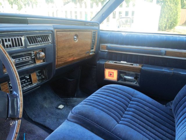 1984 White Cadillac DeVille Coupe