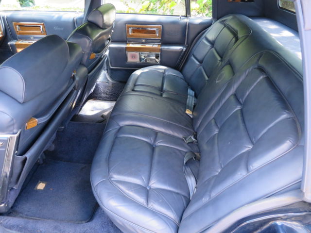 1984 Blue Cadillac Fleetwood Sedan