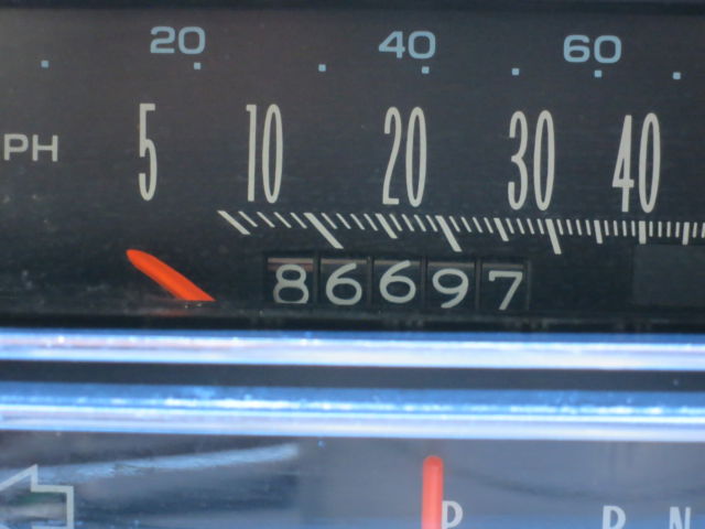 1984 Blue Cadillac Fleetwood Sedan