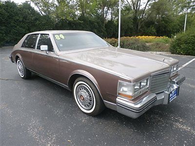 1984 Tan Cadillac Seville Sedan