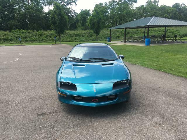 1984 Blue Chevrolet Camaro Coupe