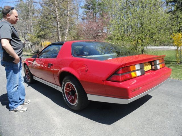 1984 Red Chevrolet Camaro Coupe