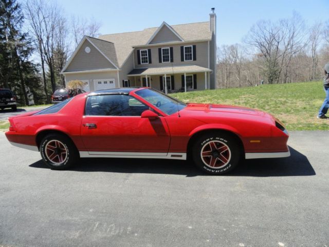 1984 Red Chevrolet Camaro Coupe