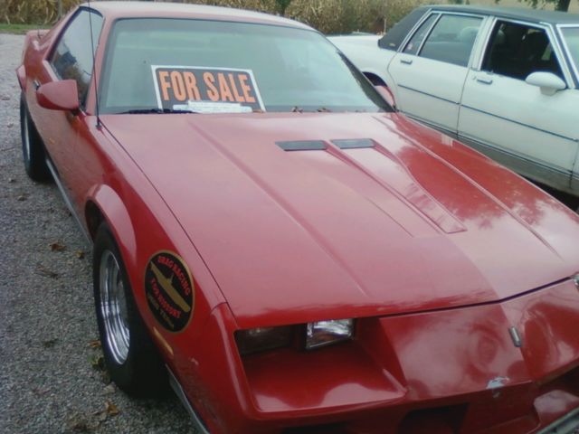 1984 Red Chevrolet Camaro Coupe