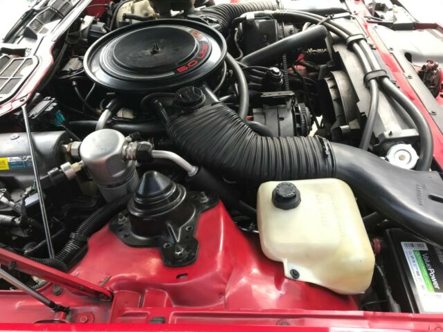 1984 Red Chevrolet Camaro Convertible