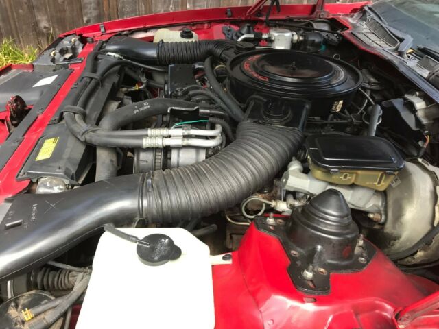 1984 Red Chevrolet Camaro Convertible