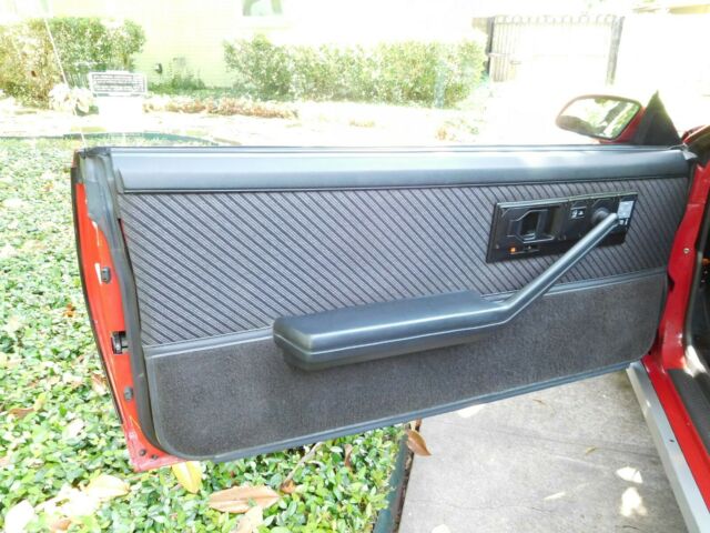 1984 Red Chevrolet Camaro Convertible