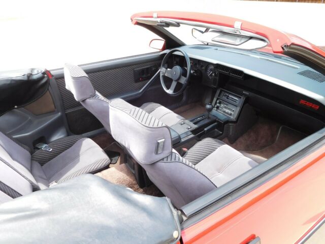 1984 Red Chevrolet Camaro Convertible