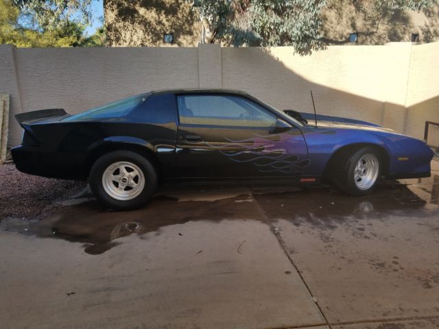 1984 Blue Chevrolet Camaro Coupe