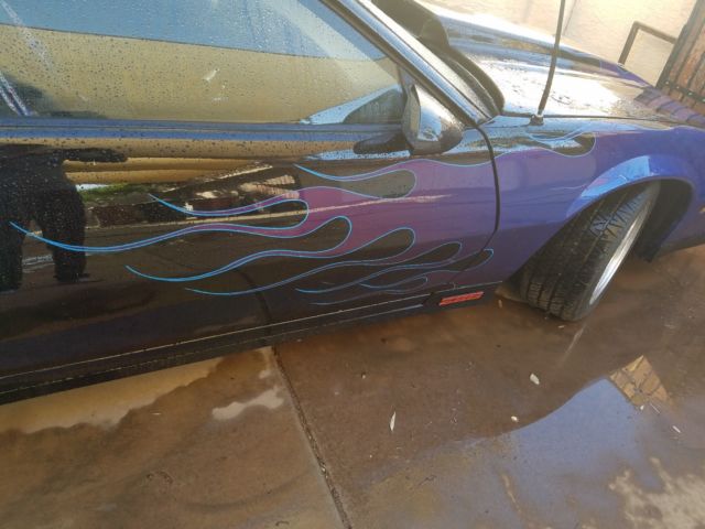 1984 Blue Chevrolet Camaro Coupe