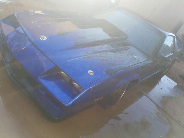 1984 Blue Chevrolet Camaro Coupe