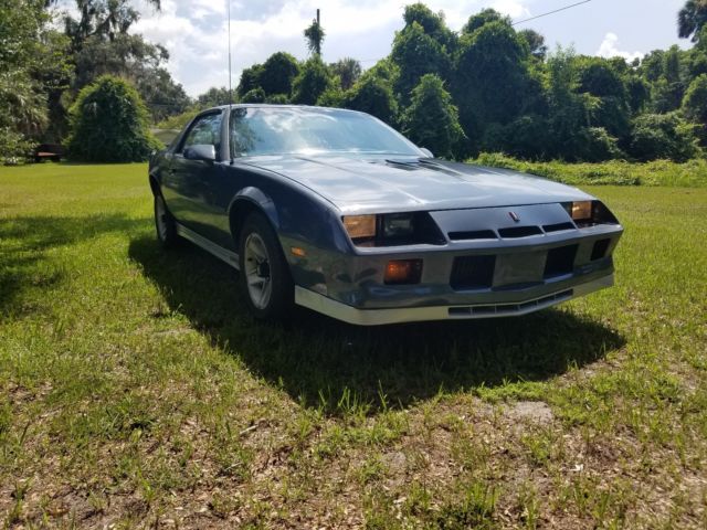1984 Blue Chevrolet Camaro Coupe
