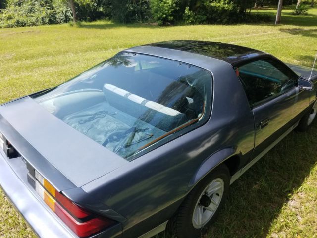 1984 Blue Chevrolet Camaro Coupe