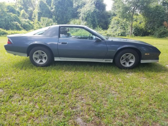 1984 Blue Chevrolet Camaro Coupe