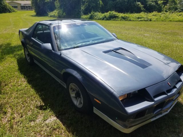 1984 Blue Chevrolet Camaro Coupe