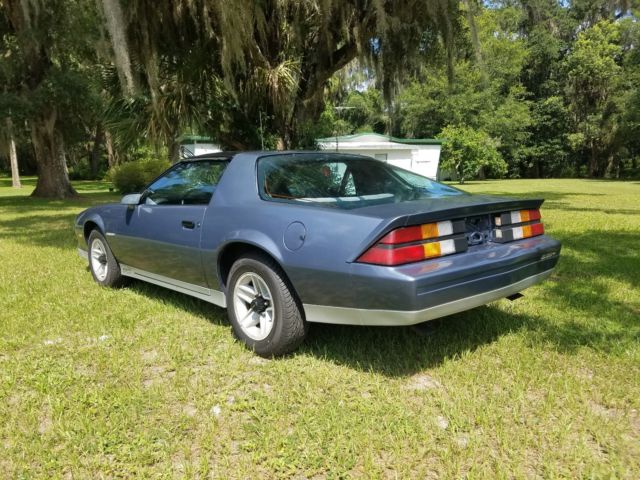 1984 Blue Chevrolet Camaro Coupe