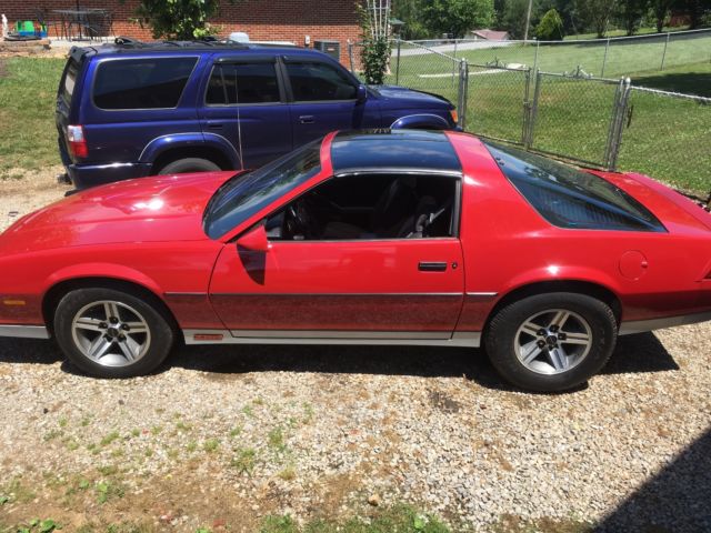1984 Red Chevrolet Camaro Coupe