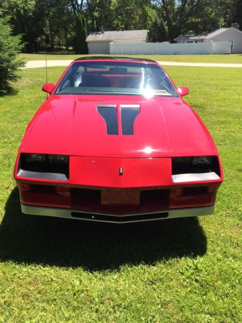 1984 Red Chevrolet Camaro Coupe