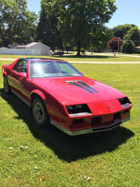 1984 Red Chevrolet Camaro Coupe