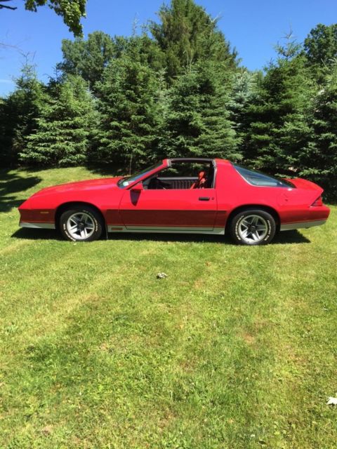 1984 Red Chevrolet Camaro Coupe