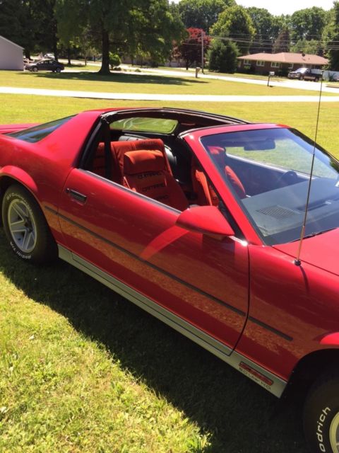 1984 Red Chevrolet Camaro Coupe