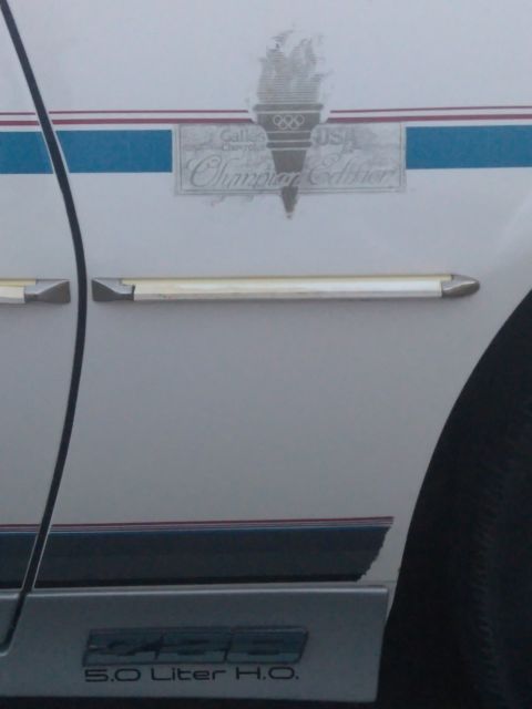 1984 White Chevrolet Camaro Coupe