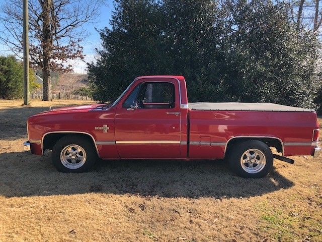 1984 Red Chevrolet C-10
