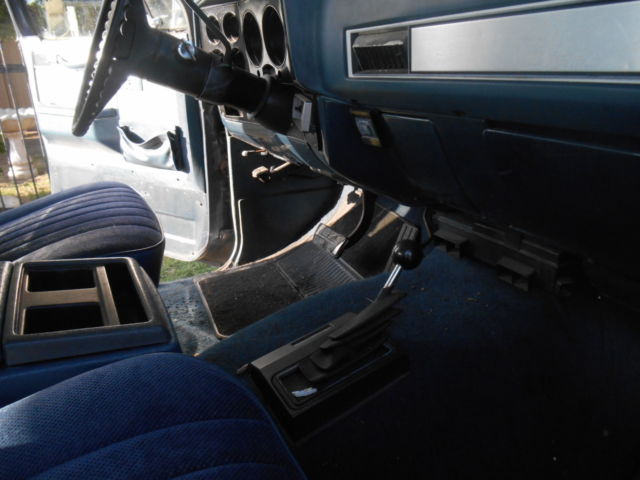 1984 Blue Chevrolet Blazer SUV