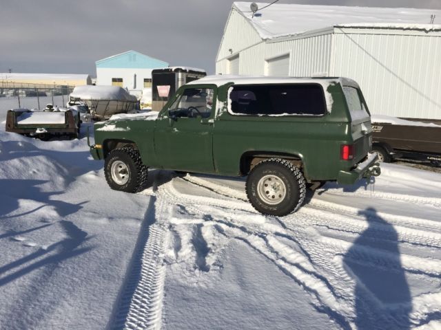 1984 Green Chevrolet Blazer SUV