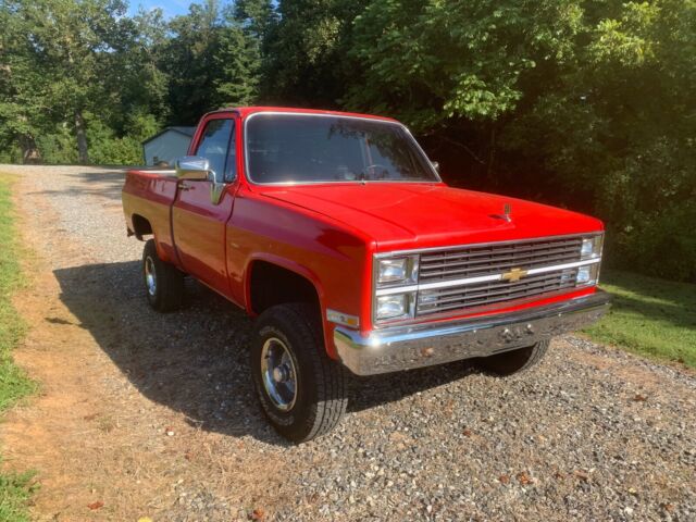 1984 blue Chevrolet C-10 PU