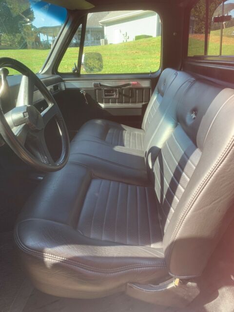 1984 blue Chevrolet C-10 PU