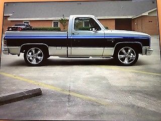 1984 Silver Chevrolet C-10 Cab & Chassis