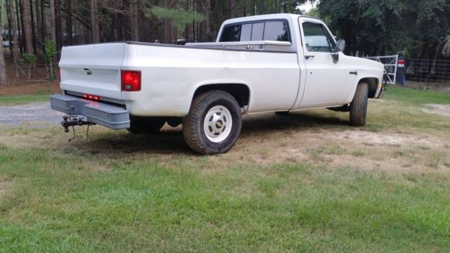 1984 White Chevrolet C/K Pickup 2500 Standard Cab Pickup