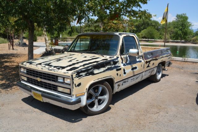1984 Tan Chevrolet C-10 Standard Cab Pickup