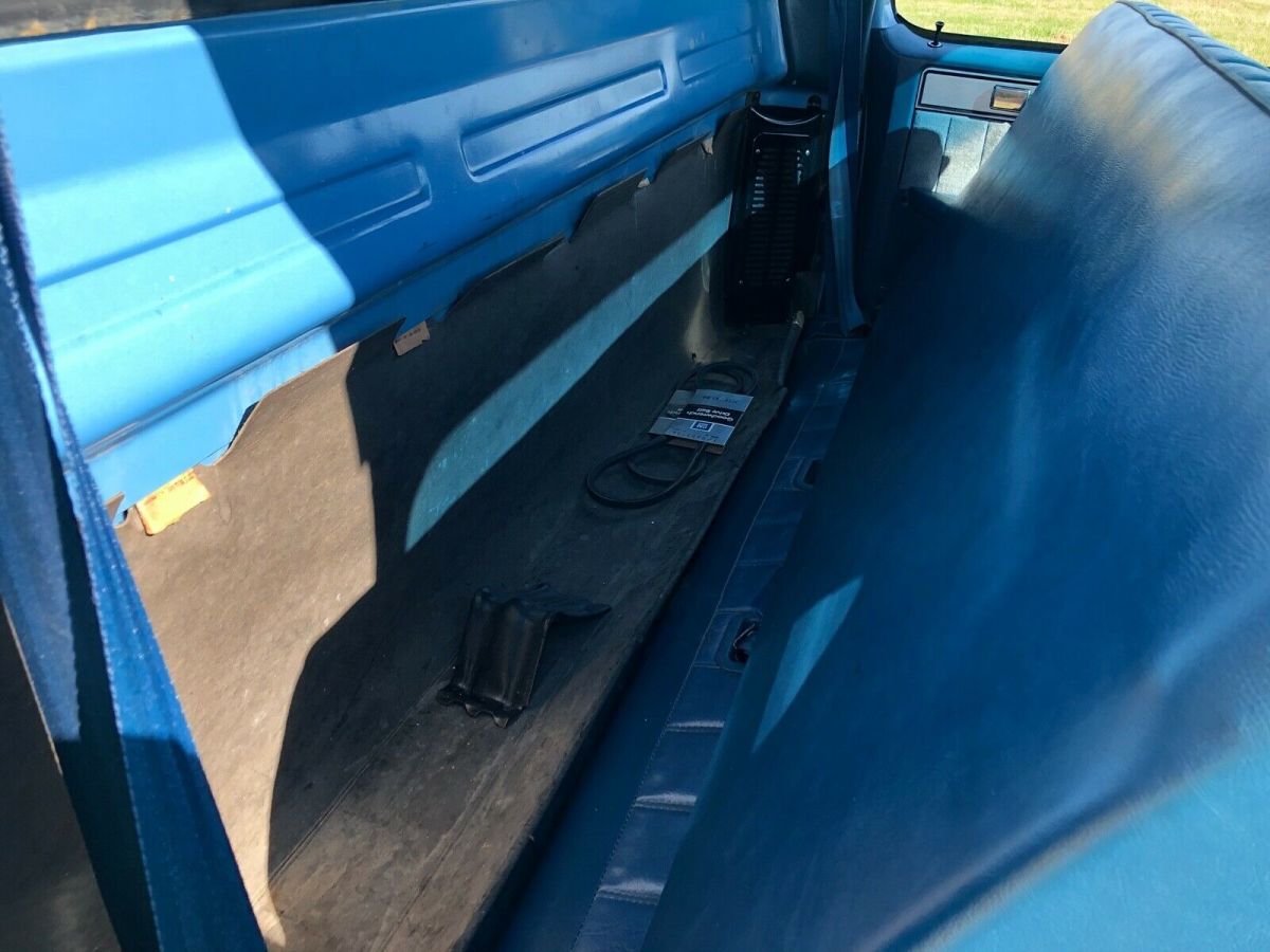 1984 Blue Chevrolet C-10 Standard Cab Pickup