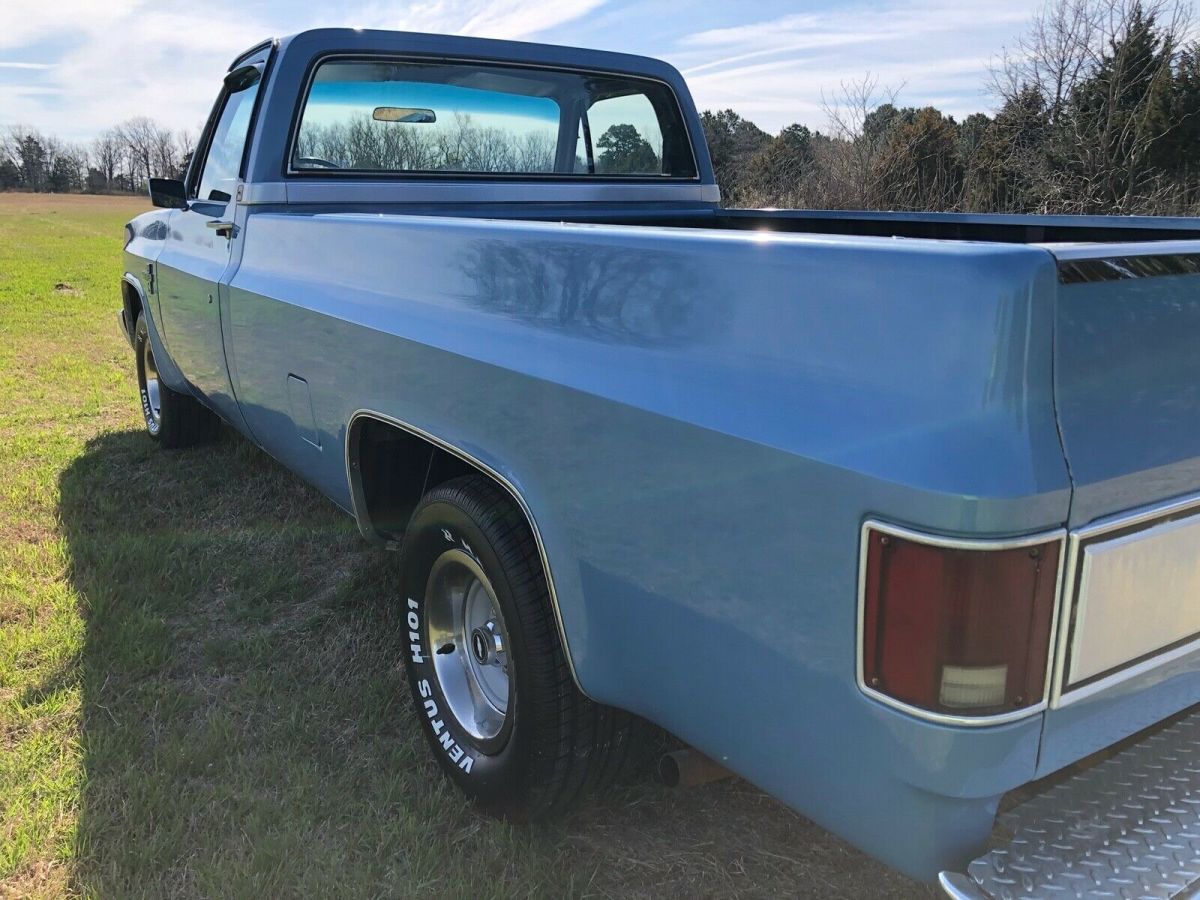 1984 Blue Chevrolet C-10 Standard Cab Pickup