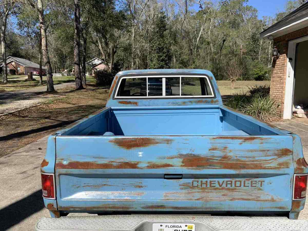 1984 Blue Chevrolet C10 Pickup
