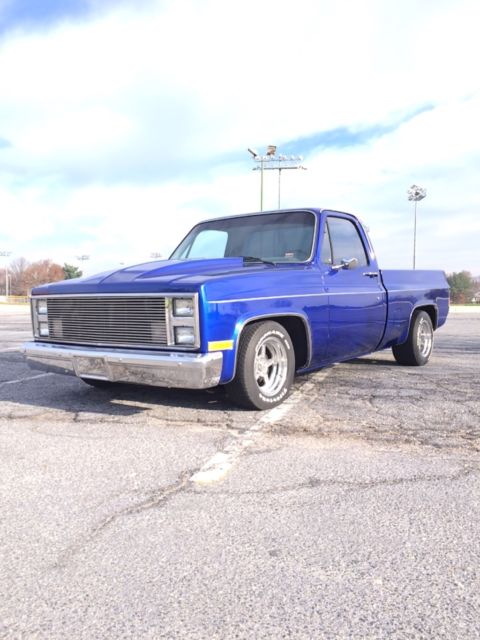 1984 Blue Chevrolet C-10
